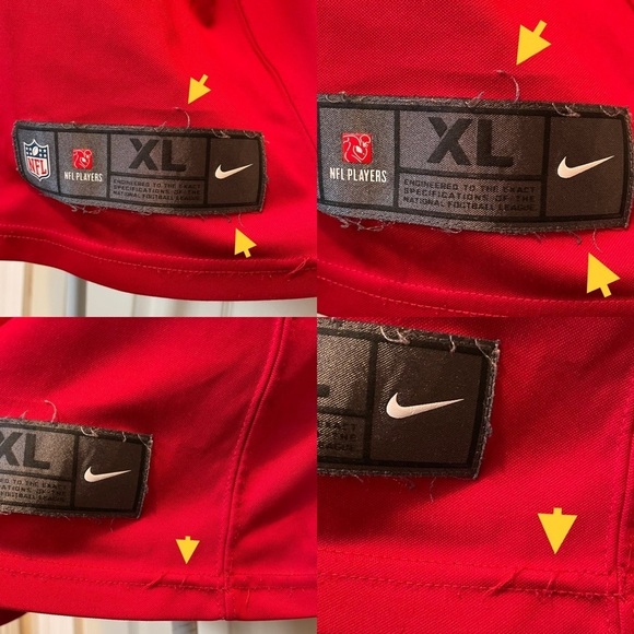 NFL Tampa Bay Buccaneers Tom Brady Nike Dri-Fit Red Vapor Jersey Men’s XL - Picture 8 of 12